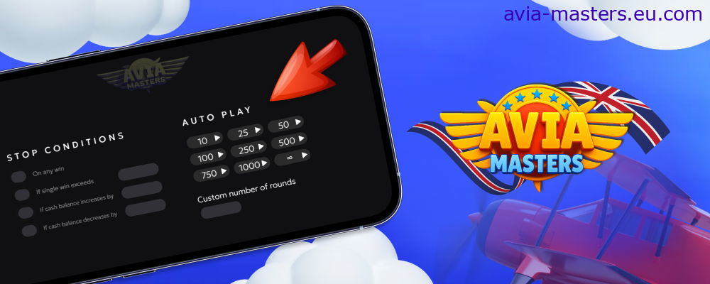 Use Autoplay for fun game at Avia Masters