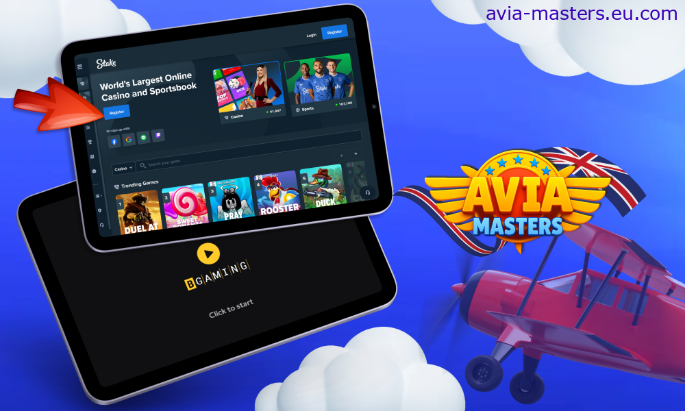 How to start playing Avia Masters - Stake
