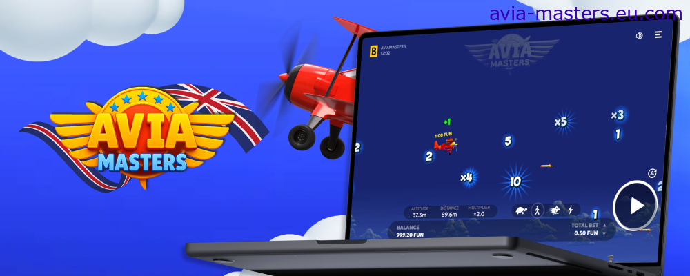 Avia Masters interface for great game experience
