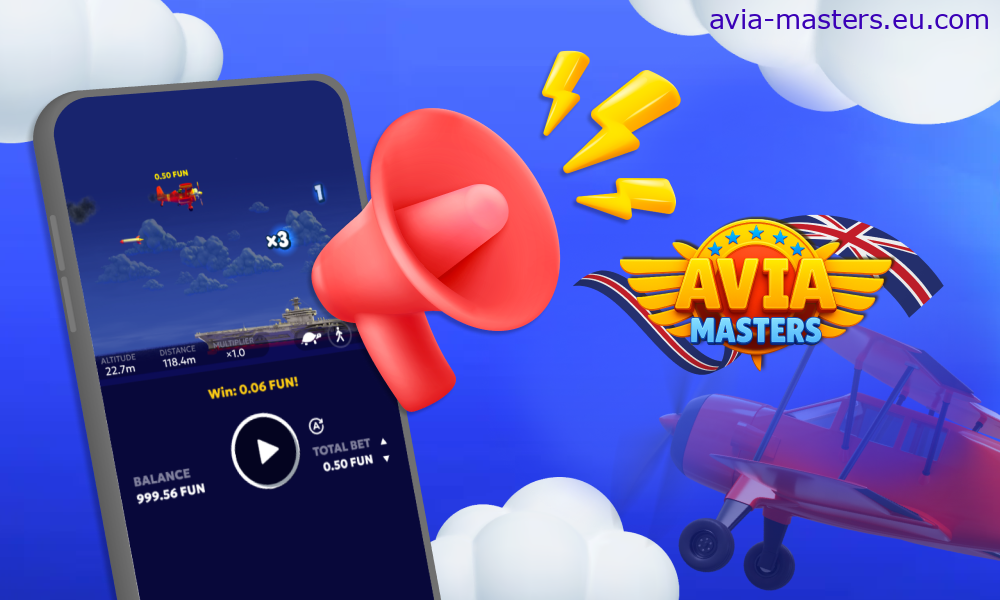 Play Avia Masters responsibly