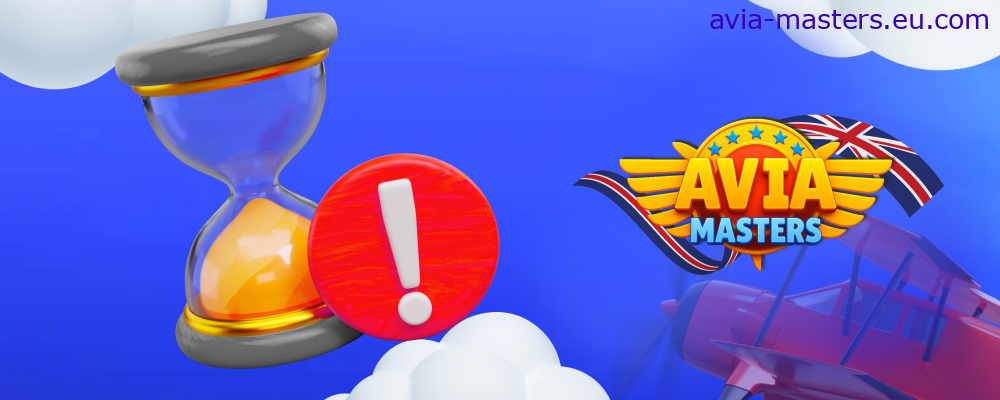 Take breaks while playing Avia Masters